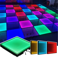 Lumière étoile jaune 50*50 mariage interactif extérieur IP65 fête étoilée piste de danse scène Led piste de danse boîte de nuit piste de danse