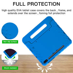 Funda Protectora para Tablet HGD para Samsung Tab S7 de 10.8 Pulgadas y S8 de 11 Pulgadas 2022, Apta para Niños, de Espuma EVA, Resistente a Golpes, con Soporte Plegable - Product Image 4