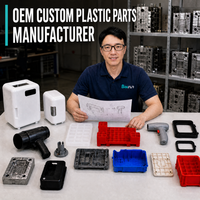 Produzione OEM su Misura di Piccole Parti in Plastica Tramite Stampaggio a Iniezione, Realizzazione Stampi, Involucri Elettronici in UHMWPE PTFE