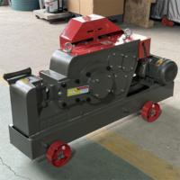 Mesin Pemotong Besi Tulang GQ40 Terlaris Maret, untuk Batang Baja Padat 4-28mm, Dilengkapi Motor Tembaga Murni 4kw