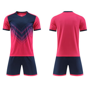Kaos Olahraga Bernapas Cepat Kering Grosir, Celana Pendek Tim Pemain Sepak Bola Custom Ukuran XL Musim Panas - Product Image 4