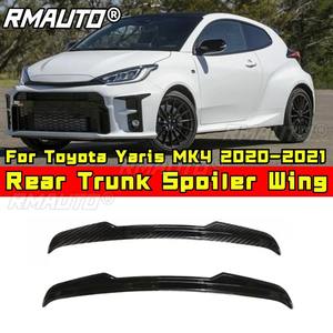 Alerón trasero para coche, difusor protector de maletero para Toyota Yaris MK4 2020-2021, kit de carrocería, accesorios para coche - Product Image 1