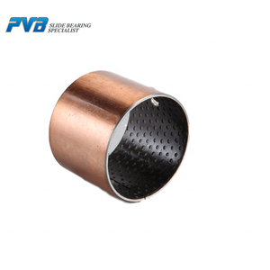 5018513 <span class=keywords><strong>Trima</strong></span> frente cargadora de ruedas DX buje PCM 4020E POM de plain bearing fabricante POZ auto lubricante cojinete de deslizamiento - Product Image 3