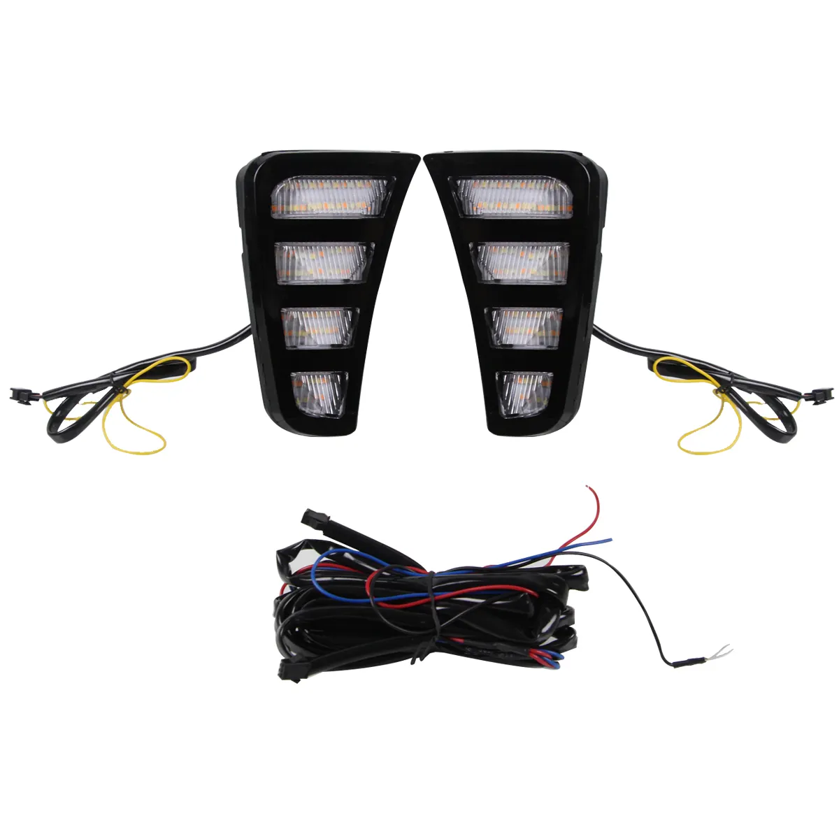 Turning Light Function LED Strip Flexible Bumper Light LED DRL Light For Kia Solutos Pegas LED daytime running lamp