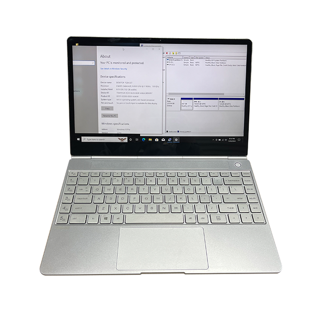 Used As-us 95% New Refurbished Business Laptop Tablet Intel N4100 8GB Ram 256GB SSD 512GB 1TB 14.1 Inch Second Hand Notebook PC