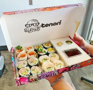 Sushi hộp với đóng cửa từ sang trọng tùy chỉnh gấp giấy bao bì hộp cho Takeaway sushi, Bento & Nhật Bản thực phẩm trình bày - Product Image 5