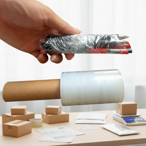 Pellicola Estensibile Impermeabile LLDPE per Imballaggio Articoli Domestici Valigie Ventilatori <span class=keywords><strong>200m</strong></span> - Product Image 3