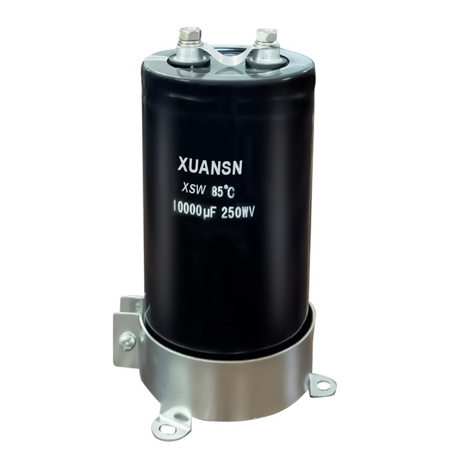 Industrial Grade Aluminum Electrolytic Capacitor 250V 10000UF 400V 450V High Ripple Current Frequency Converter UPS Power