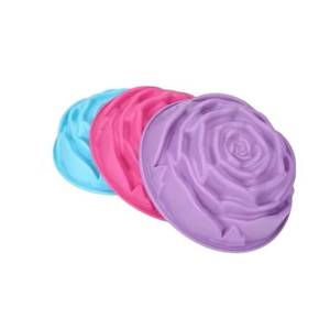 Large Rose-Shaped Silicone Birthday Parties Heat-Resistant Reusable <b>Cake</b> <b>Mold</b> - Product Image 3