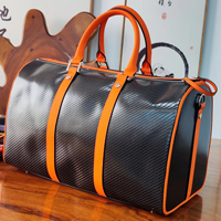 Sac de voyage tout en fibre de carbone Porte-documents d'affaires pour hommes et femmes Multifonctionnel Grande capacité Personnalisé