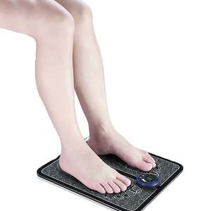 Masajeador de pies eléctrico de SPA de pie de baja frecuencia profesional relajante con masajeador de piernas y pies de calefacción como se ve en la TV - Product Image 1