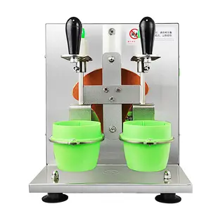 Industrial Beverage Shaker Machine Two Head Single Control Equipment Fruit Shaker Milk Tea Coffee Shop Equipment ATT-200B 100W