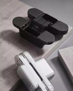 Французский Невидимый дверной специальный демпфирующий шарнир 3D 180 ° самозакрывающиеся дверные петли - Product Image 1