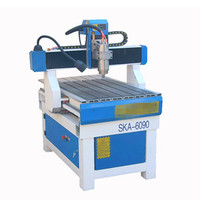 Mini routeur CNC 3d de haute précision, broche principale unique math3 6090 pour sculpter la pierre à bois, livraison gratuite