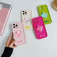 Housse anti-chute pour Realme GT 6T/GT Neo6/C63/C65/Narzo N63/N65/70x TPU Heart Shape Glitter Star Mobile Phone Case