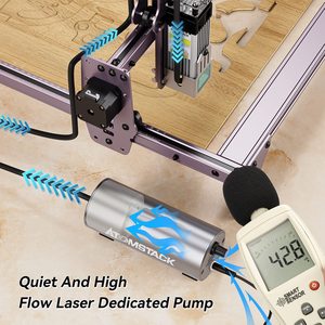 Máquina de grabado láser Atomstack A10 S10 X7 Pro, pantalla táctil de 50W, compresor de asistencia de aire de 30 L/min, grabador láser CNC, marca fuera de línea - Product Image 3
