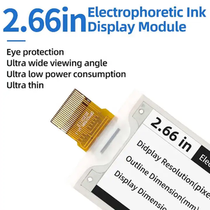 Best Quality 2.66 <strong>Inch</strong> <strong>E-Paper</strong> Display Module Fast Refresh 152x296 Resolution Black White Fast Refresh 2.66'' Epaper Display - Product Image 2