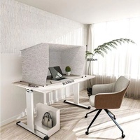 Pannello Fonoassorbente Deco Sound Design 3D NRC 0.8 Ignifugo Ecologico per Ufficio Appartamento Scrivania Moderna Acustica