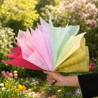 Bloemenwinkel Papier Bloemverpakkingspapier 48*48cm Mat Fris Bloemboeket Verpakking Groothandel