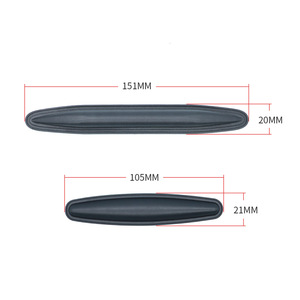 Almohadillas protectoras de goma para pies de maleta, 105mm, 151mm, accesorios para maletas - Product Image 3