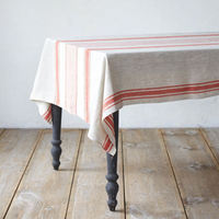 Nappe carrée moderne en lin imprimé floral métallisé gaufré double face or/argent, imperméable et anti-taches, pour la maison