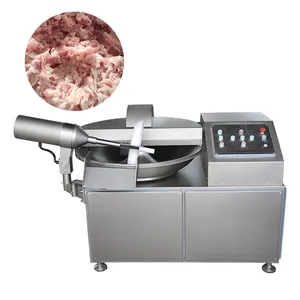 JY-ZB80L Stainless Steel Butchery Equipment Tomato Meat Chopper Bowl with Bowl Cutter Mixer