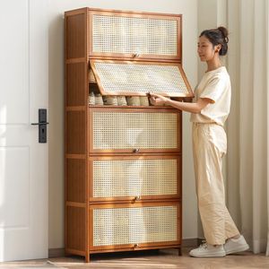 Nouveau Style <span class=keywords><strong>Meuble</strong></span> de Rangement Chaussures à Rabats Personnalisable pour Entrée, Armoire à Chaussures <span class=keywords><strong>avec</strong></span> Porte – Prix de Gros - Product Image 2