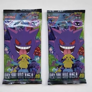 Popular Original Poke Mond 151C Sorpresa Versión China <span class=keywords><strong>2022</strong></span> Estrellas brillantes TCG Juego DE CARTAS COLECCIONABLES Multijugador Booster - Product Image 2