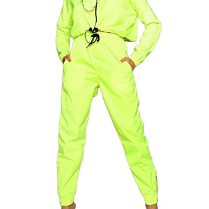 Conjunto de 2 piezas formado por pantalón y pantalón, cintura alta, con cremallera, personalizado, venta al por mayor - Product Image 3