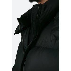 Veste d'hiver matelassée pour homme, coupe oversize, coupe courte, coupe-vent, chaude, personnalisable, avec impression de logo, zippée - Product Image 5