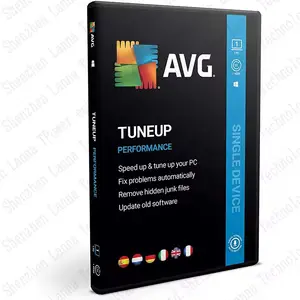 Avg tuneup 2023 PC/MAC/Android/Linux 1 thiết bị/1 năm mã trực tuyến bảo vệ sự riêng tư phần mềm chống virus