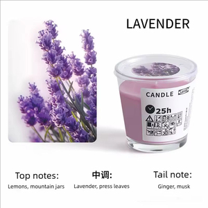 Handmade Aromatherapy Candle Long-Lasting Fragrance Natural Plant Essential Oil Smokeless Scented for Home Decoration <b>Cup</b>-Shaped - Product Image 6