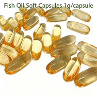 Capsules de Gel Molle de Huile de Poisson Naturelle en Gros, Riches en Acides Gras Oméga-3 (30% DHA EPA), pour Adultes
