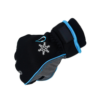 Gants de moto d'hiver HAIYI, demi-doigts, avec sangle de poignet réglable, fermeture à boucle, paume antidérapante, protection UV, antichoc
