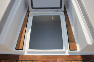 Bateau à côtes de luxe de 25 pieds en fibre de verre pro <span class=keywords><strong>marine</strong></span> Rib-760 avec table à manger et yacht de luxe rigide en T - Product Image 4
