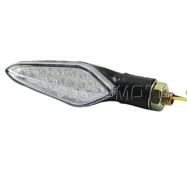 Motorcycle Turn Signals DRL Brake Carbon Fiber LED Flasher Warning Light BlinkerためSuzuki gsr 600 Kawasaki