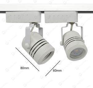Tienda interior moderna Aluminio 2 3 4 Sistema de iluminación de riel de alambre Focos GU10 Lámpara de pista de punto LED Carcasa <span class=keywords><strong>MR16</strong></span> Accesorio de iluminación de pista - Product Image 2