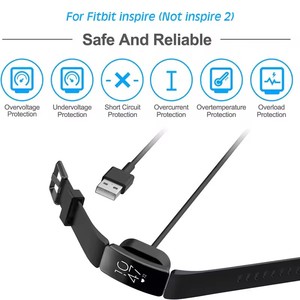 Remplacement du câble de charge pour <span class=keywords><strong>Fitbit</strong></span> <span class=keywords><strong>Inspire</strong></span> HR <span class=keywords><strong>Inspire</strong></span>/Ace 2 USB <span class=keywords><strong>chargeur</strong></span> magnétique accessoires de <span class=keywords><strong>montre</strong></span> <span class=keywords><strong>chargeur</strong></span> USB câble de berceau - Product Image 6