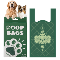 Sacs à crottes de chien biodégradables compostables écologiques recyclables parfumés sur mesure