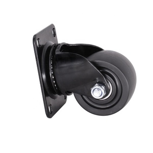 Ruedas Giratorias de 45 mm de Ancho, Ruedas de Perfil Bajo de 3 Pulgadas, Capacidad de Carga Pesada de 350 kg, Ruedas Industriales - Product Image 2