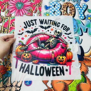 Etiquetas DTF Duraderas con Plastisol, Personalizables con Temática de Halloween, para Camisetas, Pegatinas y Bolsas, Transferencia Térmica DTF en <span class=keywords><strong>Ropa</strong></span> - Product Image 1