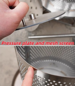 Nouvelle presse à miel à bord courbé en maille + <span class=keywords><strong>plaque</strong></span> de pression + garde-boue pour les fermes apicoles meilleure presse à <span class=keywords><strong>cire</strong></span> - Product Image 3