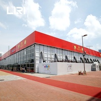 Tente gonflable de structure de cube de Liri 10x40m pour le hall et les événements extérieurs de première qualité d'exposition