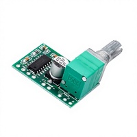 Module d'amplificateur numérique miniature PAM8403 5V, kit DIY, alimentation USB pour petits haut-parleurs