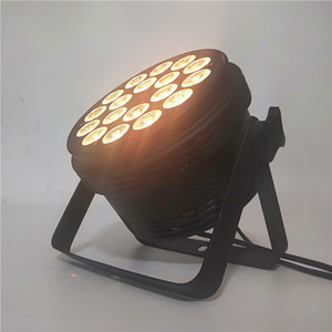 Par Led 18x15W DMX RGBWA 5in1 Slim Led Par 64 DMX512 Intérieur Stage Par Can Light <span class=keywords><strong>Par64</strong></span> - Product Image 6