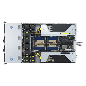 A-SUS ESC4000-E11 2U 2 prese GPU 2600W 5th Gen nel Server GPU di raffreddamento a liquido Tel Xeon - Product Image 1