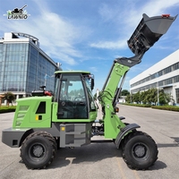 Personnalisation de l'emballage Chargeur télescopique LAWNIO avec système de freinage pneumatique et forte traction pour chargeur diesel de construction