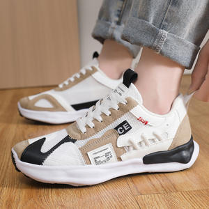 รองเท้าลำลองผู้ชายแฟชั่นใหม่ ทรงโลว์ท็อป แบบผูกเชือก พื้นรองเท้ากลางทำจากยาง พื้นรองเท้าด้านนอกทำจากยาง  วัสดุ PU นุ่ม ระบายอากาศได้ดี น้ำหนักเบา ใช้งานได้หลากหลาย - Product Image 3