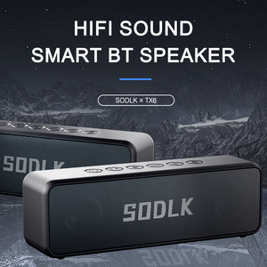 Sodlk Xt6 Haut-parleurs de <span class=keywords><strong>moto</strong></span> Étanche True Stereo Blue Tooth Speaker Tws 30W Portable Wireless Column Subwoofer - Product Image 6