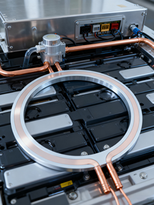 Plaque <span class=keywords><strong>de</strong></span> <span class=keywords><strong>refroidissement</strong></span> liquide en aluminium-cuivre utilisée dans les systèmes d'alimentation spéciaux et la fabrication d'équipements <span class=keywords><strong>de</strong></span> circuits intégrés - Product Image 5